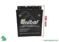Batteria Moto  Quad  Scooter Unibat CBTX14AHL-BS (1)